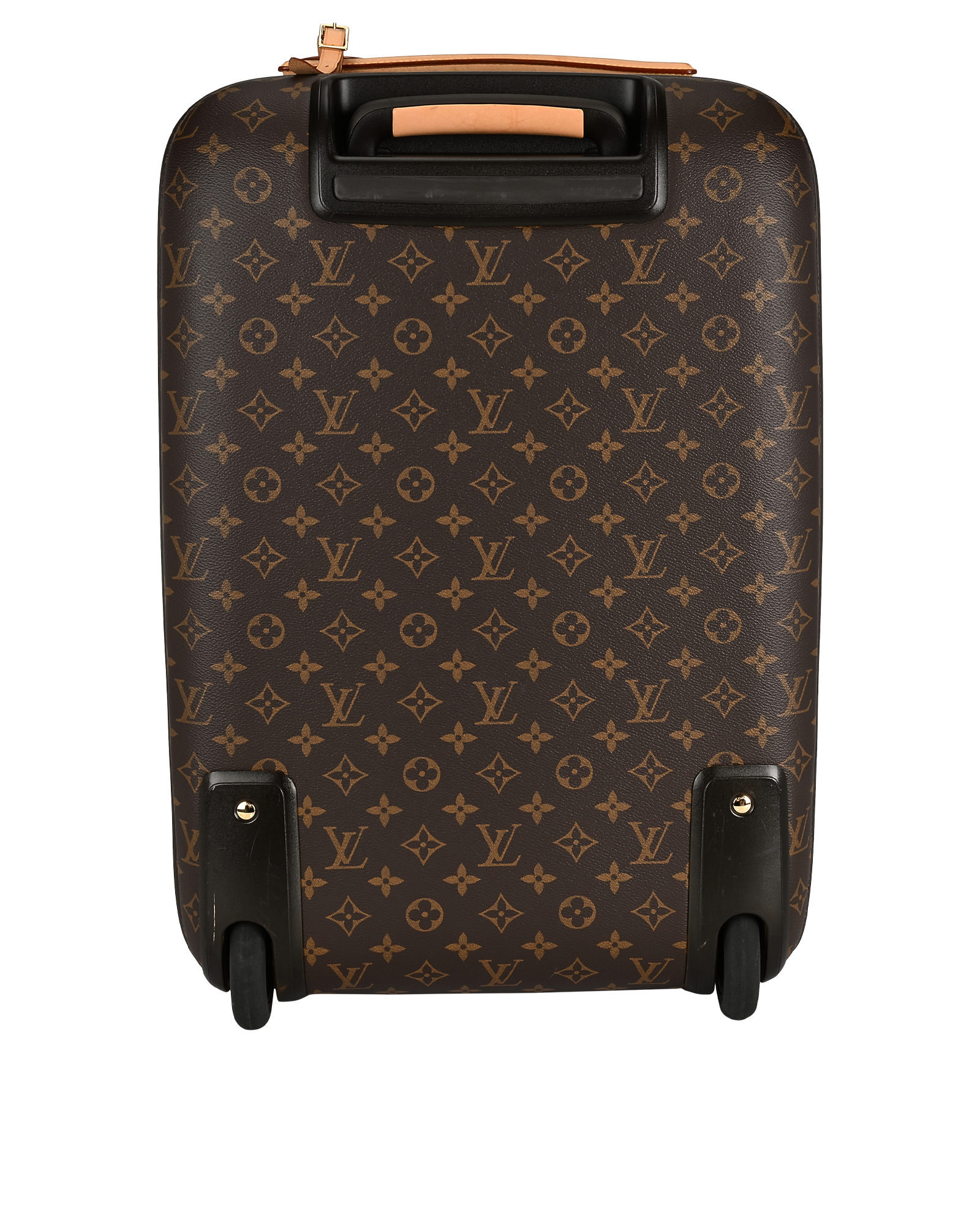 Pegase 55 Rolling Suitcase, &pound;1,600, Handbags, Brown, Canvas, Back view